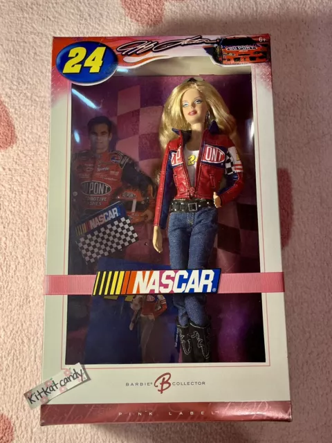 2006 NASCAR BARBIE Doll #24 Jeff Gordon PINK LABEL Mattel
