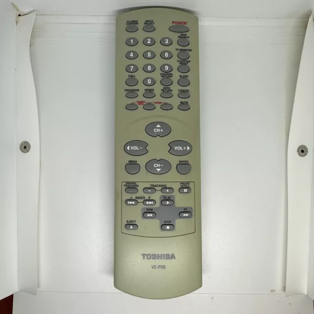 Genuine TOSHIBA Remote Control VC-P3S TV VCR Combo