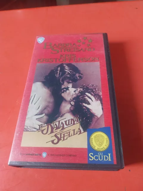 E’ Nata Una Stella - Barbra Streisand / Kris Kristofferson VHS GLI SCUDI WARNER