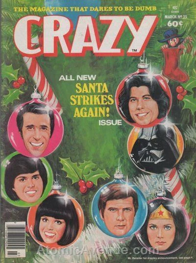 Crazy (Magazine) #35 FN; Marvel | Christmas - Darth Vader - we combine shipping
