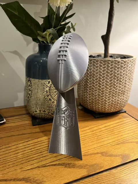 NFL FFL Personalised Lombardi Replica Trophy 25CM Super Bowl Fantasy League 2