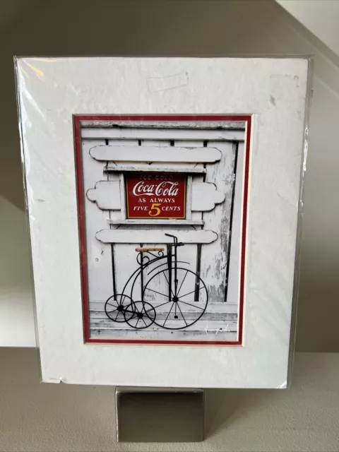 Richard V. Korczynski Coca Cola Matted Picture - With Artist Statement - 1997