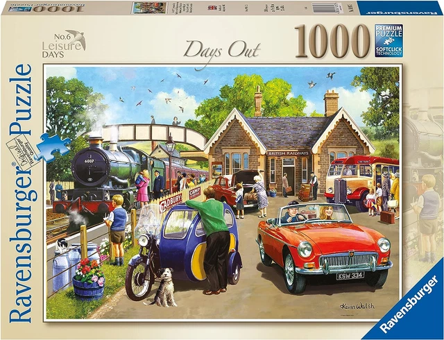 Ravensburger Leisure No.6-Days Out 1000 Piece Jigsaw Puzzle for Adults & Kids 12