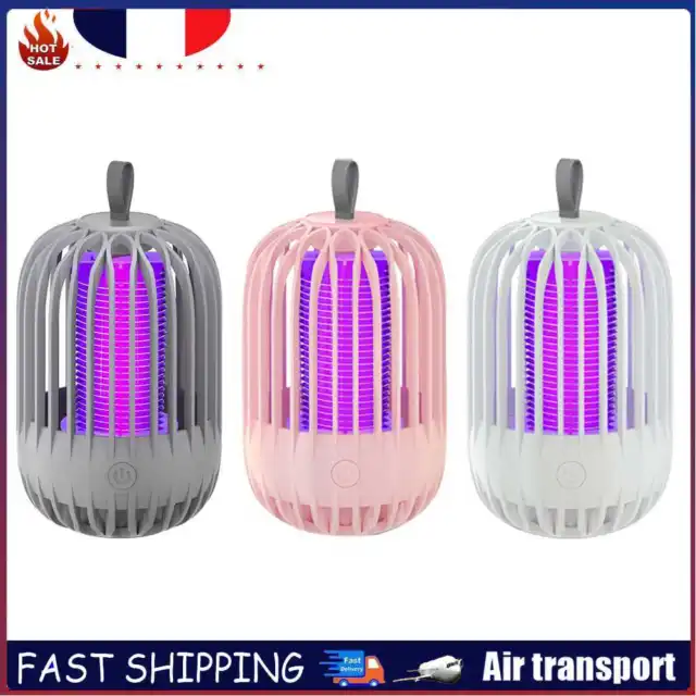 Portable Pest Control Lights LED Fly Zapper Bug Trap Mosquito Repellent Killer