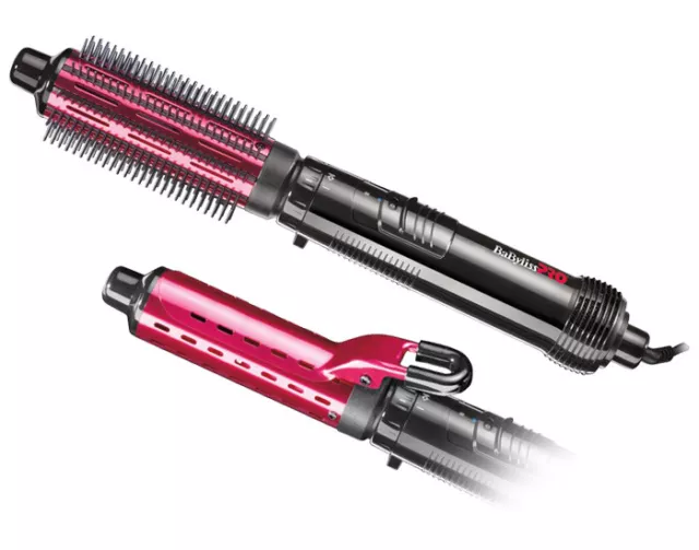 Revlon - BaByliss PRO Grand Boucles Fer à Friser 3 Essais - Brosse Sèche-cheveux