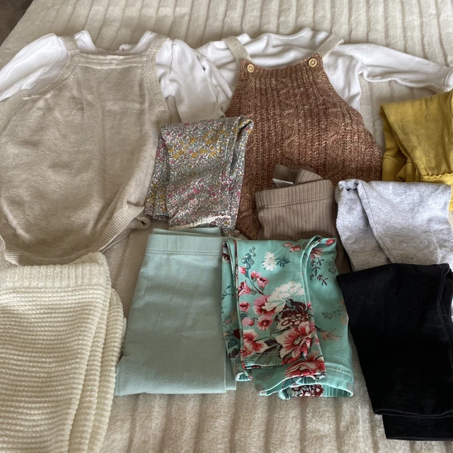 Pacchetto vestiti bambina 3-6 mesi Zara H&M Next
