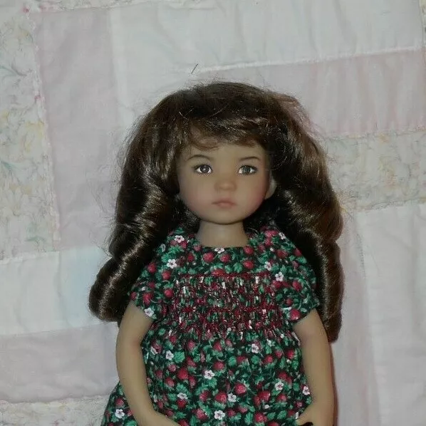 Doll Wigs Size 7/8 Denise in Dark Brown - Modacrylic by Monique