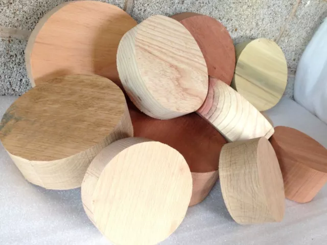 Woodturning Bowl Turning Blanks - 10kg Sack Full Hardwood Mixed Timber Selection 3