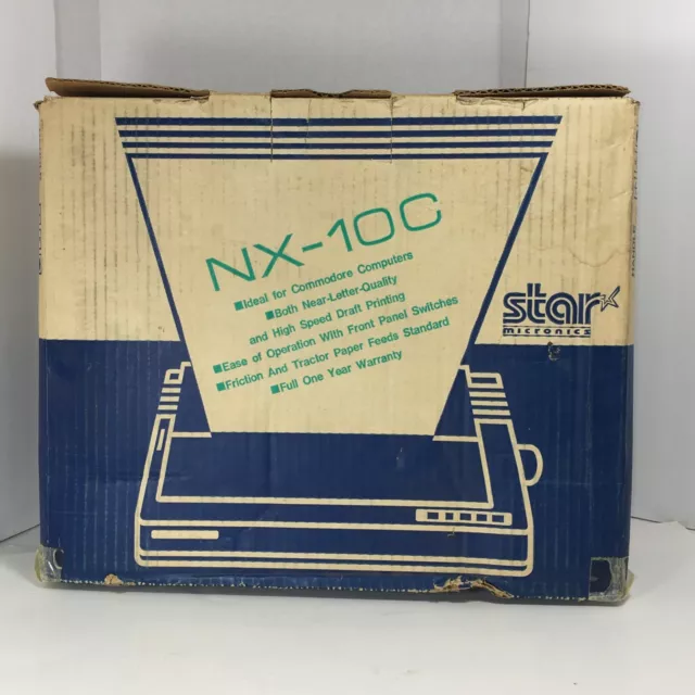 VTG Star Micronics NX-10C Printer M-120 Made in Japan