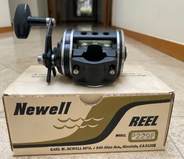 Newell P229F Conventional Saltwater Fishing Reel Made in Glendale, CA, USA