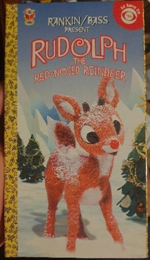 RUDOLPH THE RED Nosed Reindeer Golden Book Original TV Classic Sony ...