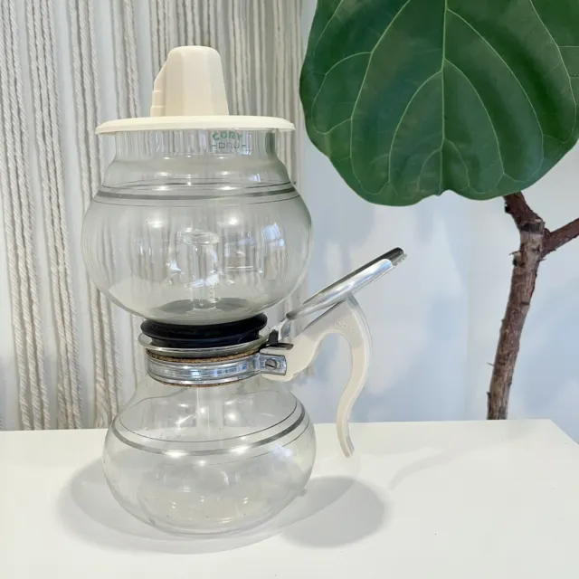Vintage Cory CLC DRL Drip Glass Coffee Pot / Decanter Vacuum Brewer Percolator