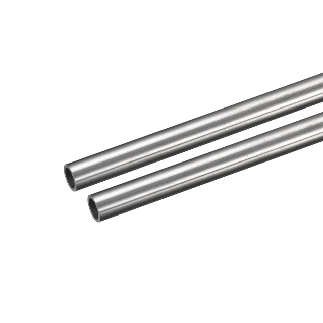 Tubo in acciaio inox 12 mm x 1,5 mm x 300 mm 304 per macchinari industriali, 2 pz