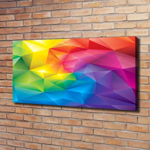 Cuadro Decorativo de Salón Impreso Sobre Lienzo 120x60 Fondo abstracto