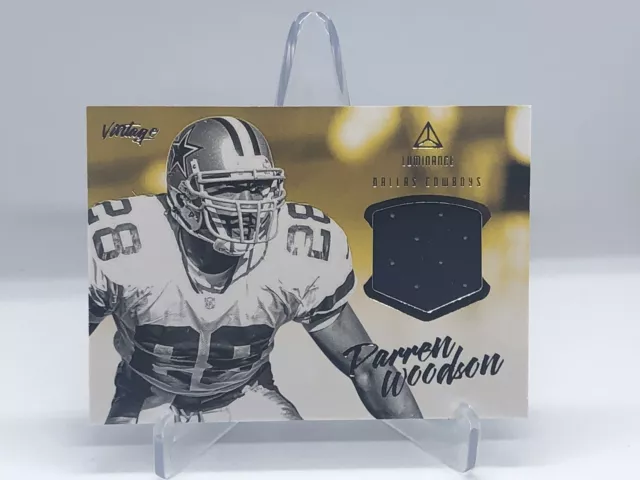 Darren Woodson 2020 Luminance Vintage Patch / Mem
