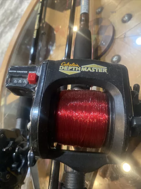CABELA'S DEPTHMASTER 8'6” Rod & Reel Combo Right-Handed And 9.0 $200.00 -  PicClick