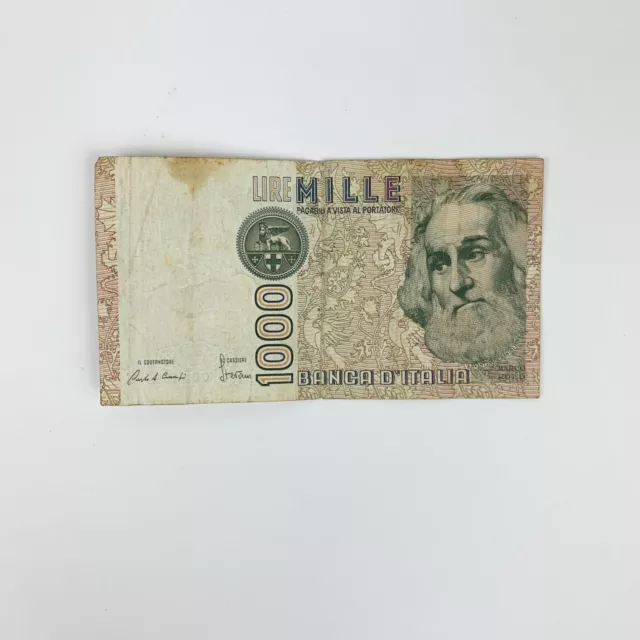 Italy 1000 Mille Lire 1982 Paper Money Banknotes Currency - Free Postage #C