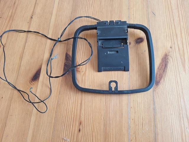 Antenne FM/DAB Intérieure Télescopique Avec Base Magnétique - Réception Haute Qualité, Câble 3m, Pour Tuner Radio & Hi-Fi | Amplifiée