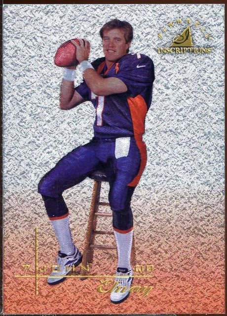 CARTE JOHN ELWAY 1997 Pinnacle Inscriptions Challenge Collection #7 EUR ...