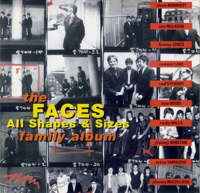 Small Faces/Faces- All Shapes And Sizes Family Album CD 1996 Connoisseur