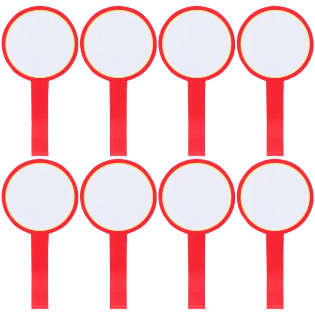 8 Pcs Leere Schreibtafel Löschbare Anzeigetafel Tragbares Whiteboard