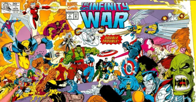 INFINITY WAR #4 NM, Jim Starlin, Ron Lim, Warlock, Thanos, Marvel Comics 1992