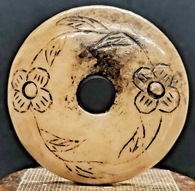 disco bi antigua talla de arte chino , disco , - Comprar Arte Étnico