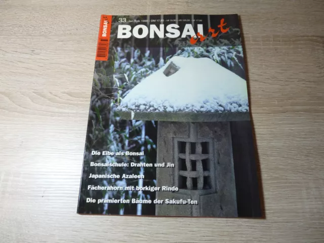 Magazin Bonsai Art Nr. 33 - Ausgabe Januar/Februar 1999