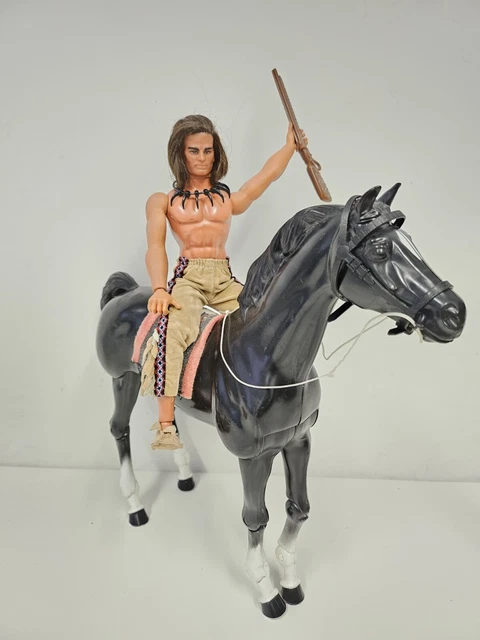 Pferd Bei Karl May 3 Buchstaben MATTEL BIG JIM Karl May Winnetou mit Pferd Iltschi selten EUR 89,99