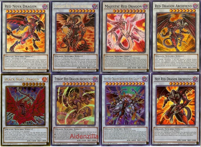 YUGIOH RED DRAGON Archfiend Deck - Scarlight Tyrant Majestic Hot King  Calamity $59.00 - PicClick
