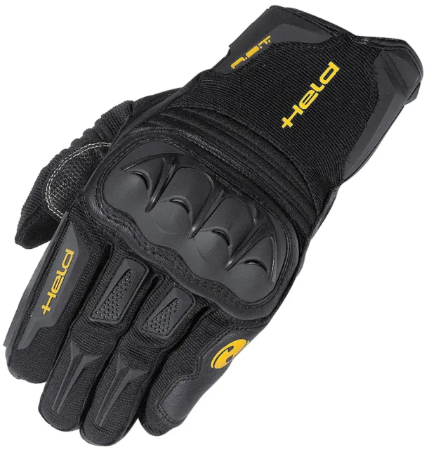 Held Sambia Motorrad Handschuh (schwarz) Gr: 8 Sommer Handschuhe