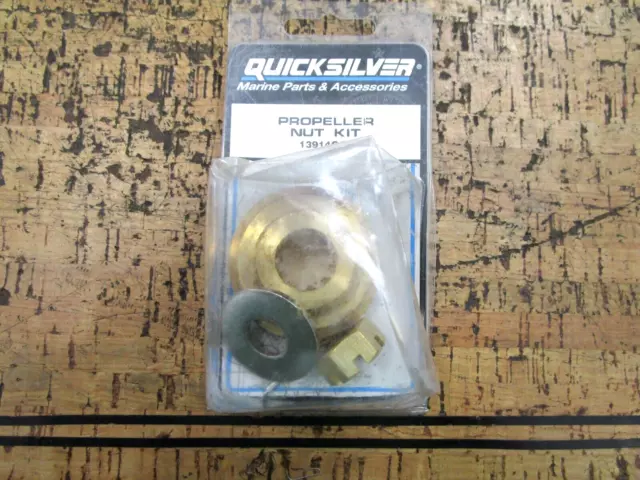 *NEW OEM* 0750 Mercury Quicksilver PROPELLER NUT KIT 13914Q03