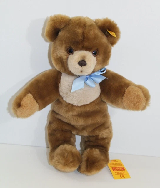 VINTAGE STEIFF COSY Teddy Bear w/ Ear Tag and Button 14”. So sweet! 24