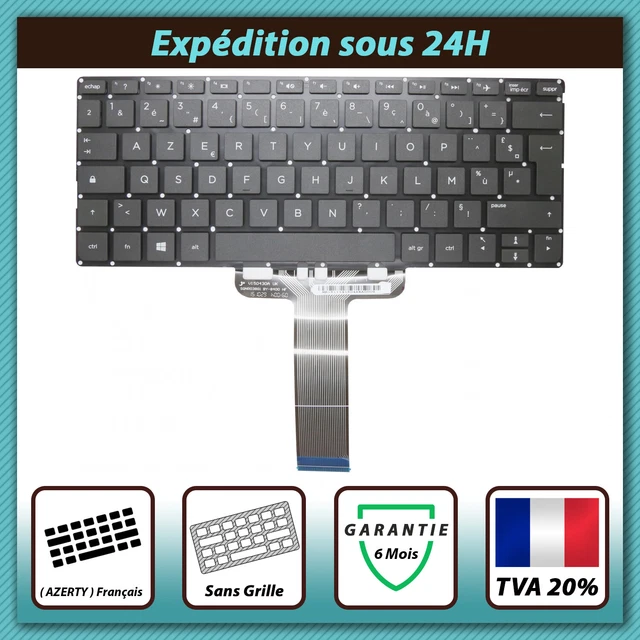 Clavier Français HP Pavilion DV6000 DV6500 Series Français Azerty