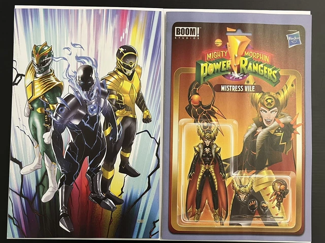 Mighty Morphin Power Rangers #106 Unlock One Per Store + 1:10 Action Figure Var
