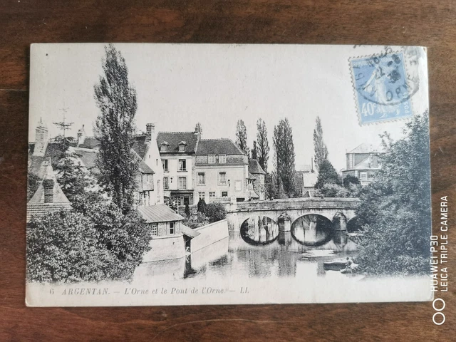 CPA - 61 - ARGENTAN - L'Orne et le Pont de l'Orne