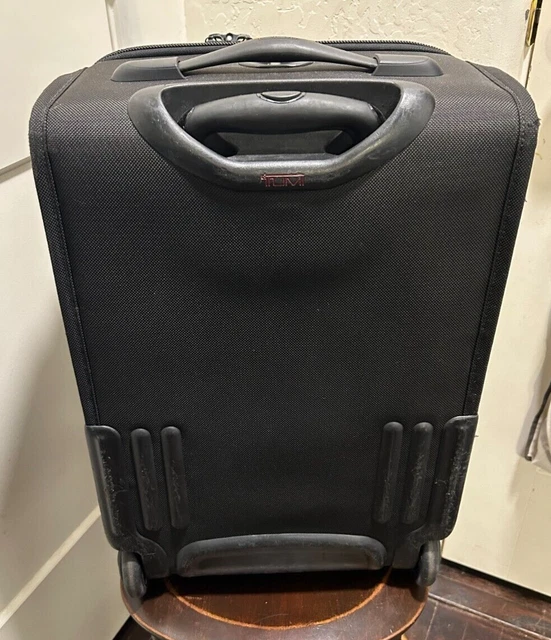 TUMI Alpha Ballistic Expandable Black 21" Carry On Wheeled Luggage Style 22020DH 2