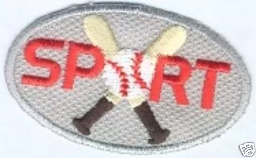 Baseball Bats Ball Sports Embroidery Patch