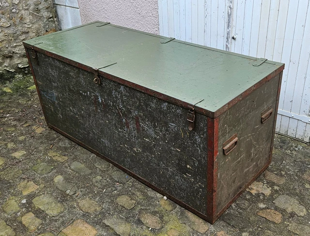 Coffre Au Trésor En Bois Vintage - Avec Cadenas à Combinaison - 19,7 X 11,5 X 11,5 Cm - Décoration Enfant Ou Rangement - 8