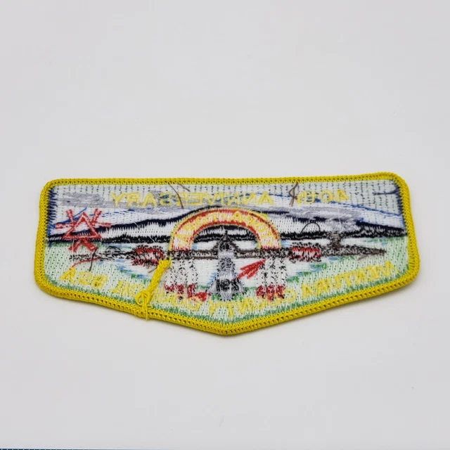 OA Topa Topa Lodge 291 40th Anniversary Ventura County Council BSA Flap 2