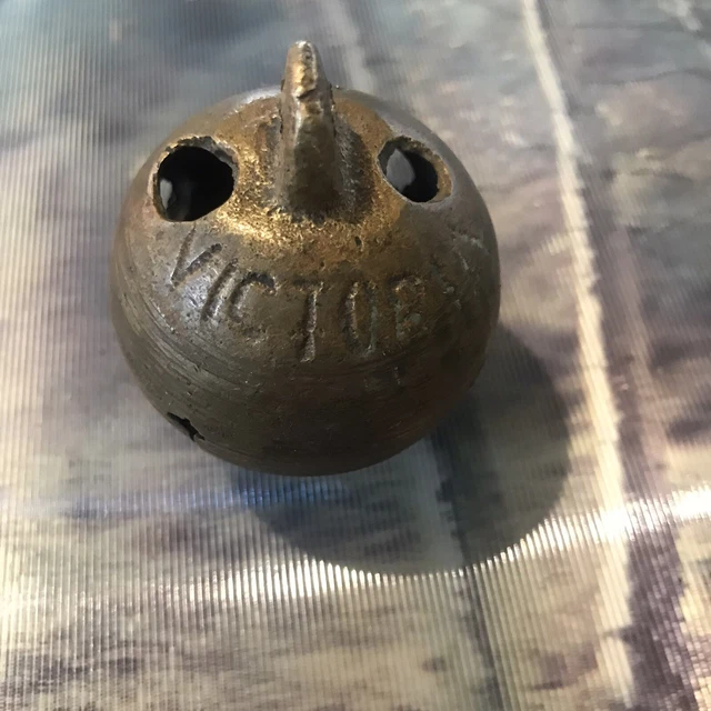 Antique Russian Empire Bronze Horse Sleigh Bell Troyka 19th Century З