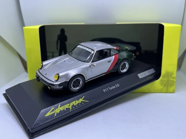 Miniature Porsche 911 Turbo 930 – Minichamps 1/43 – Noire – Édition Limitée (Neuve)