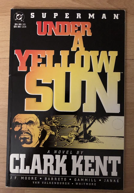 Superman Under A Yellow Sun Clark Kent Graphic Novel; First Print; Barreto Cover