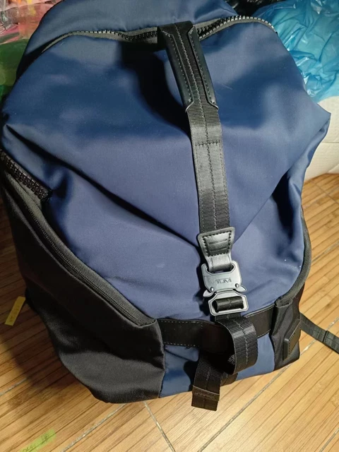 TUMI TAHOE Finch Backpack men's Computer Travel Bag Blue-Black Pre-owned