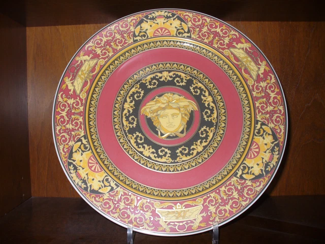 Rosenthal Versace Ikarus Medusa Platzteller, Rund, Porzellan, Unbenutzt