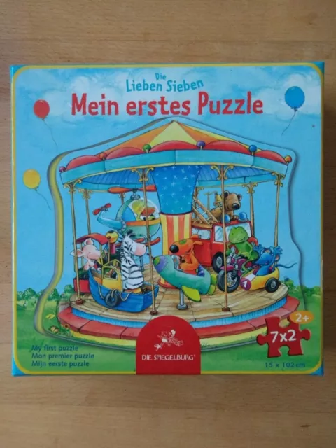 Die lieben Sieben Mein erstes Puzzle von Die Spiegelburg, 7x2 Teile, ab 2 Jahre