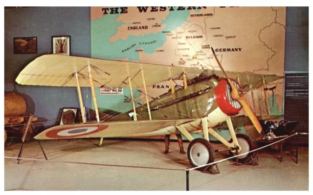Spad Vii.vtg Military Aircraft Postcard*C3