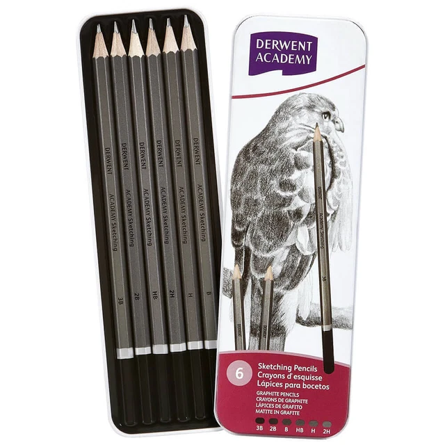 Kit De Croquis Artme 24 Pièces – Graphite Et Fusain – Crayons, Bâtons, Gomme Malléable, Souche – Pour Artistes Débutants Et Confirmés