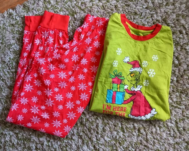Pigiama natalizio grinch taglia M