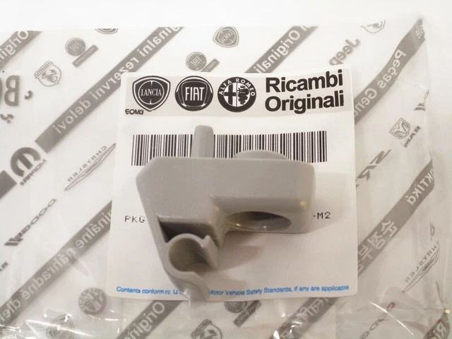 Gancio Supporto Aletta Parasole Per Lancia Ypsilon 2003-2011 - Ricambio Destro/Sinistro Grigio - Foto 8